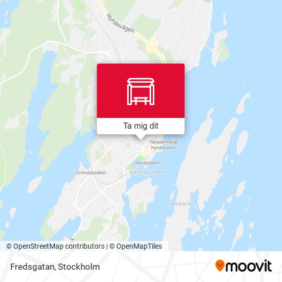 Fredsgatan karta