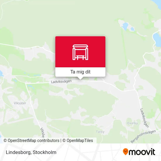 Lindesborg karta
