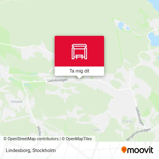 Lindesborg karta