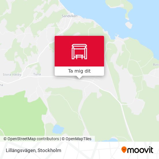 Lillängsvägen karta