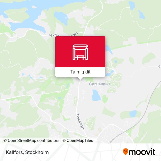 Kallfors karta