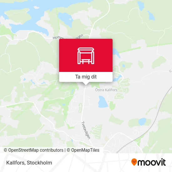 Kallfors karta