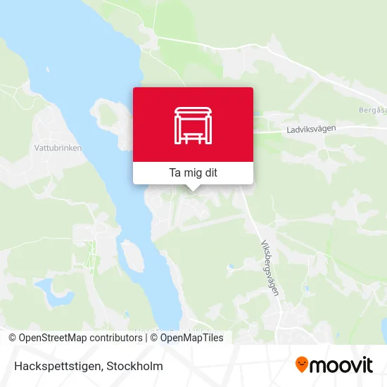 Hackspettstigen karta