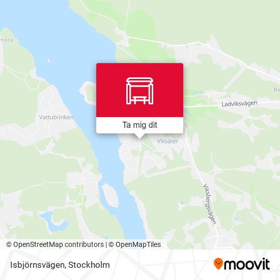 Isbjörnsvägen karta