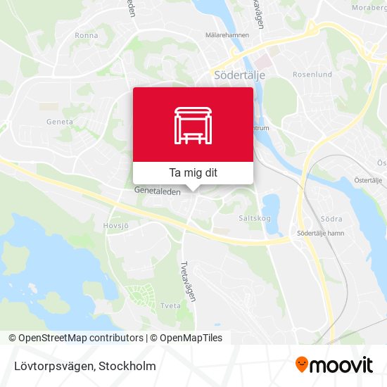 Lövtorpsvägen karta