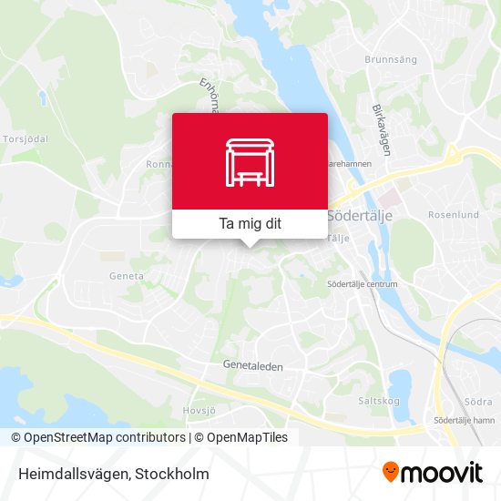 Heimdallsvägen karta