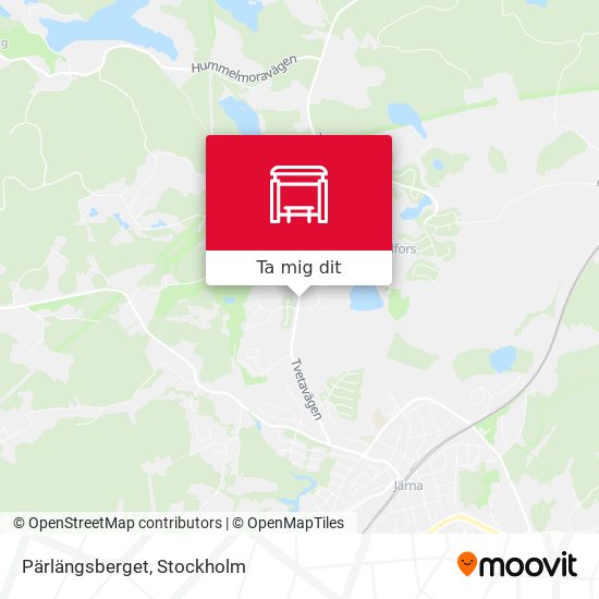 Pärlängsberget karta