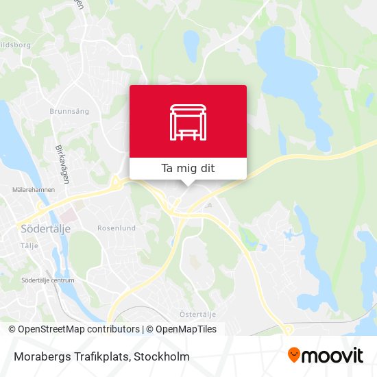 Morabergs Trafikplats karta