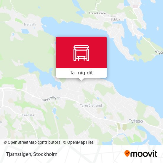 Tjärnstigen karta