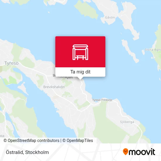 Östralid karta