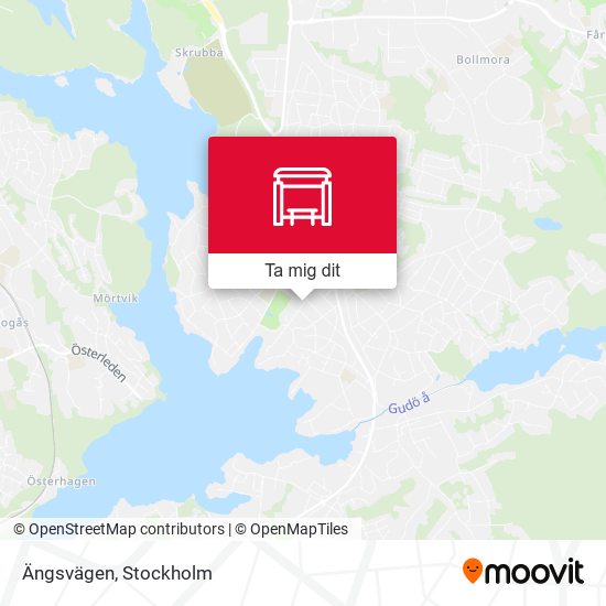 Ängsvägen karta