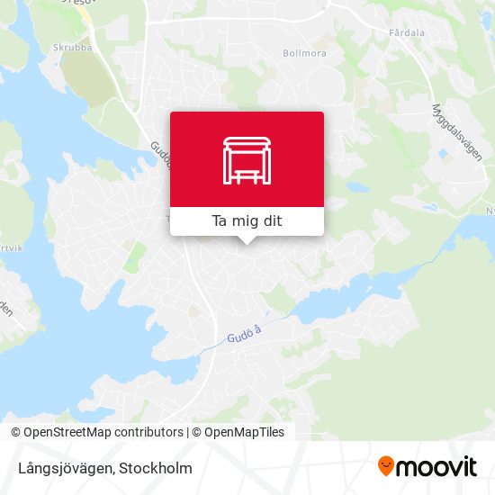 Långsjövägen karta
