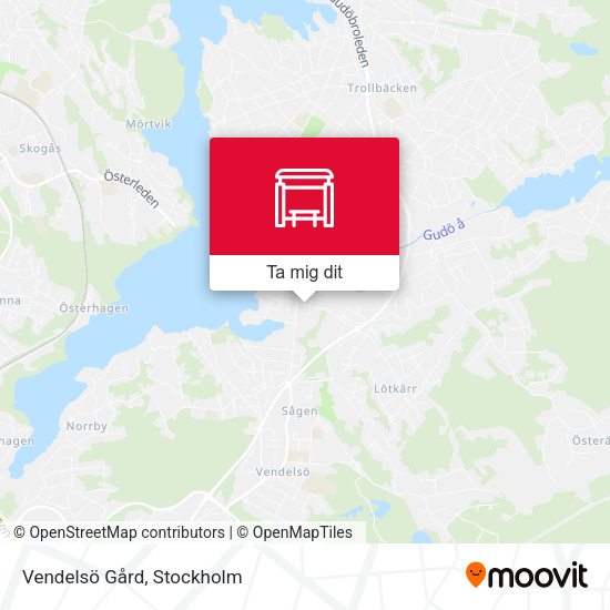 Vendelsö Gård karta