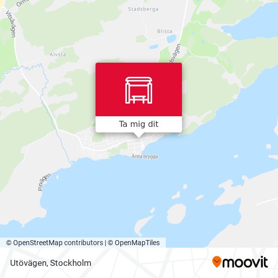 Utövägen karta