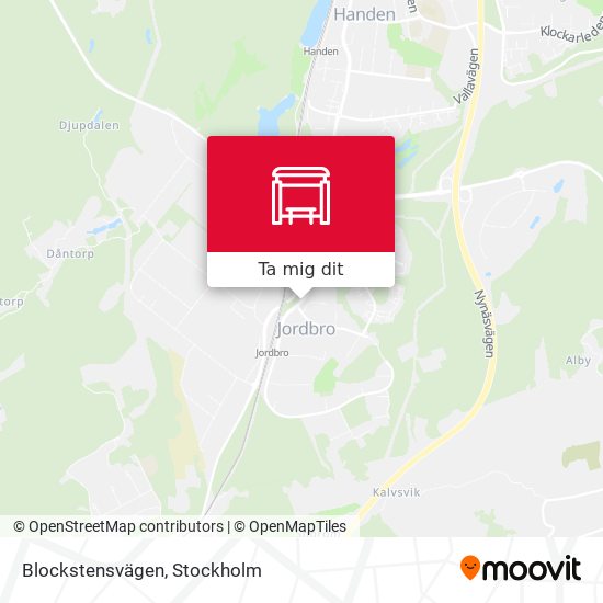 Blockstensvägen karta