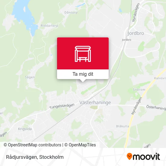 Rådjursvägen karta