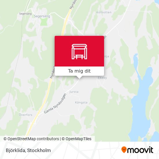 Björklida karta