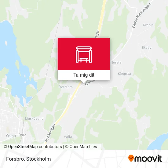 Forsbro karta