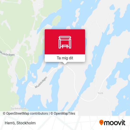 Herrö karta