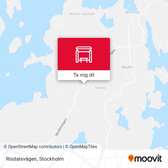 Risdalsvägen karta
