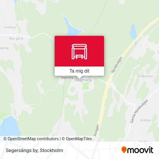 Segersängs by karta