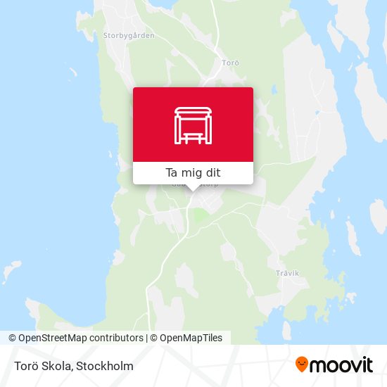 Torö Skola karta
