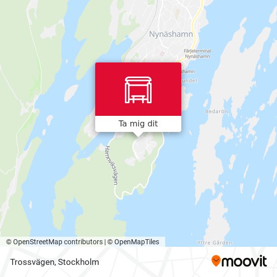 Trossvägen karta