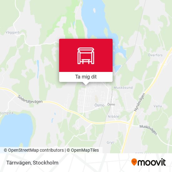 Tärnvägen karta