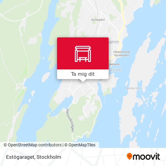 Estögaraget karta