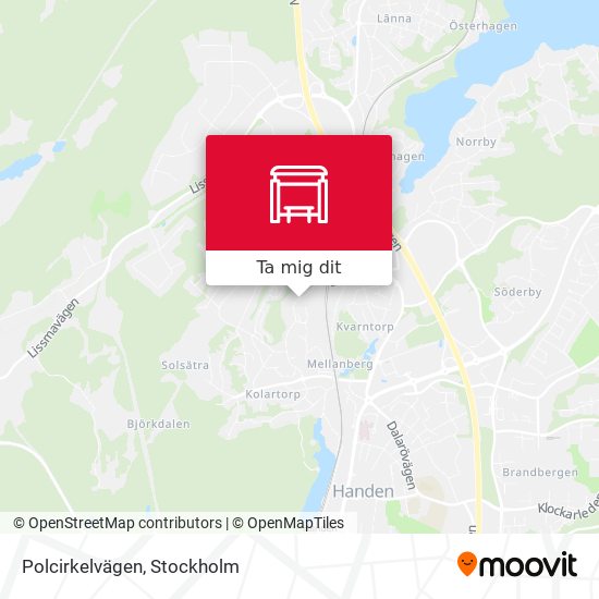 Polcirkelvägen karta