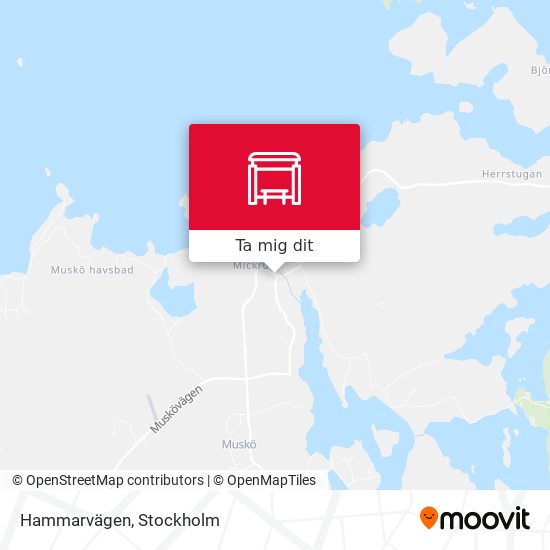 Hammarvägen karta