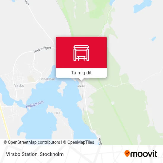 Virsbo Station karta