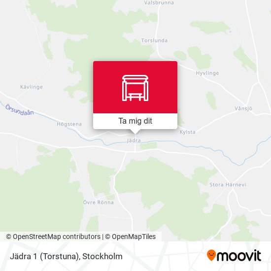 Jädra 1 (Torstuna) karta