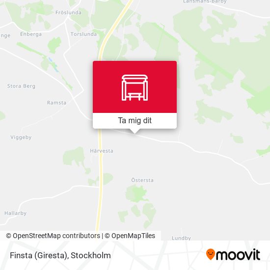 Finsta (Giresta) karta