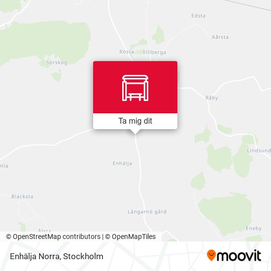Enhälja Norra karta