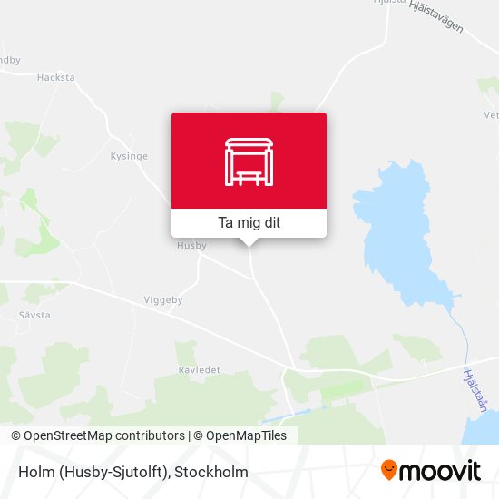 Holm (Husby-Sjutolft) karta