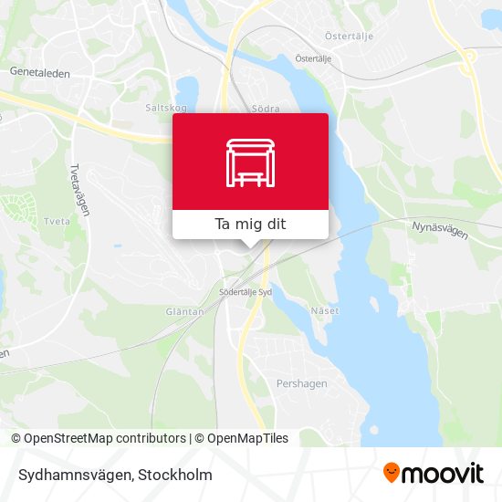 Sydhamnsvägen karta