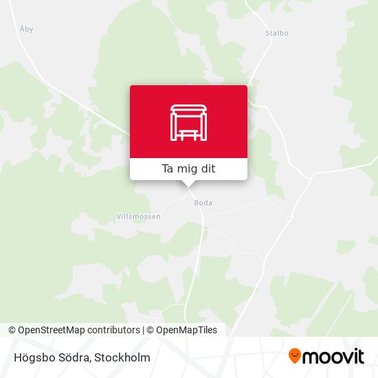 Högsbo Södra karta