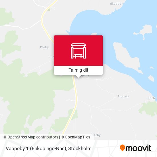 Väppeby 1 (Enköpings-Näs) karta