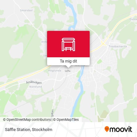 Säffle Station karta