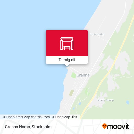 Gränna Hamn karta