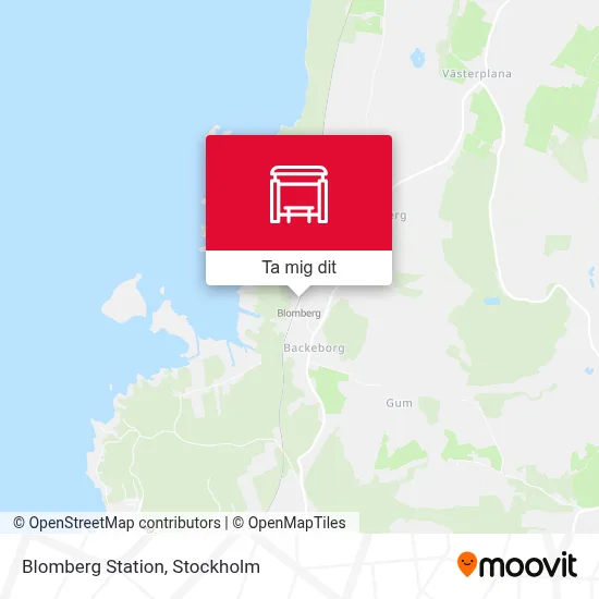 Blomberg Station karta