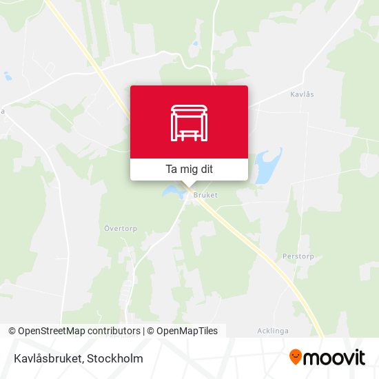Kavlåsbruket karta