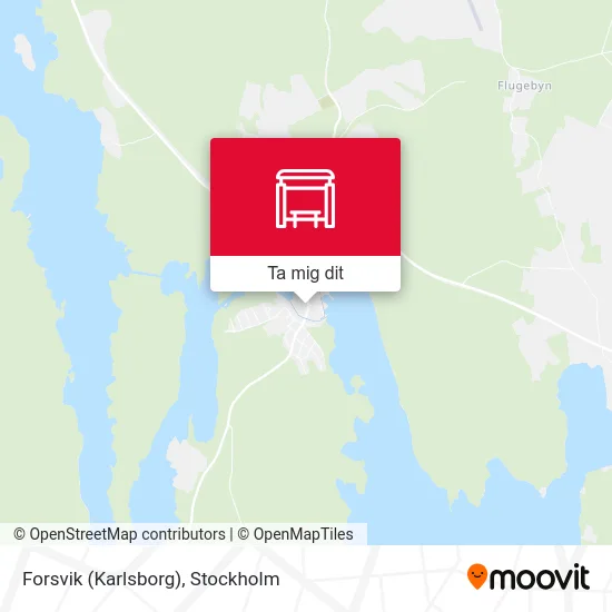 Forsvik (Karlsborg) karta