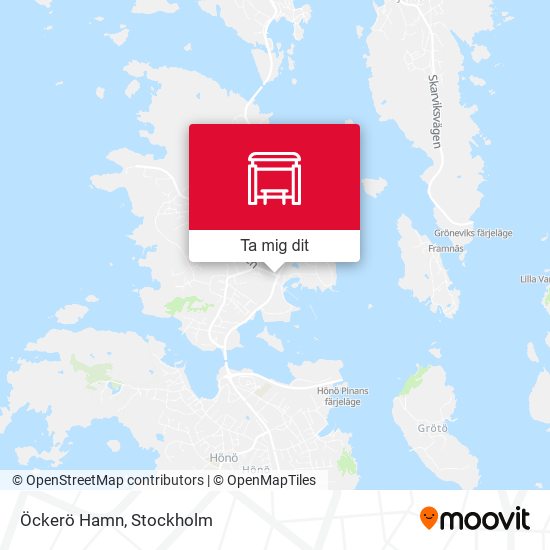 Öckerö Hamn karta