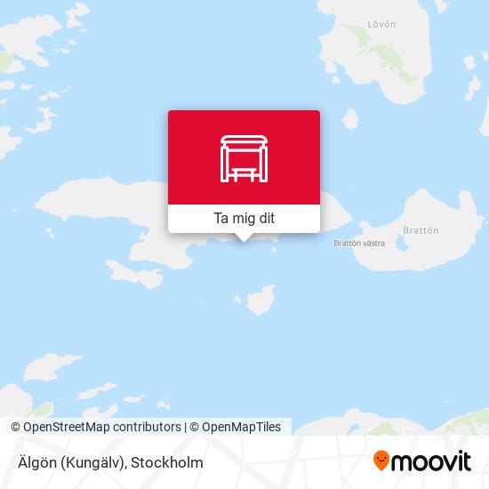 Älgön (Kungälv) karta