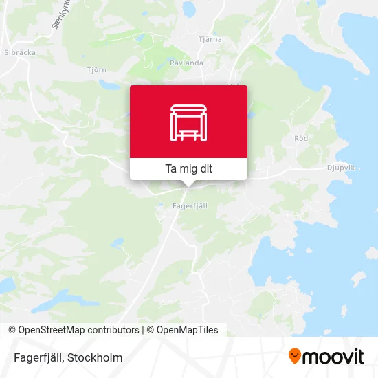 Fagerfjäll karta