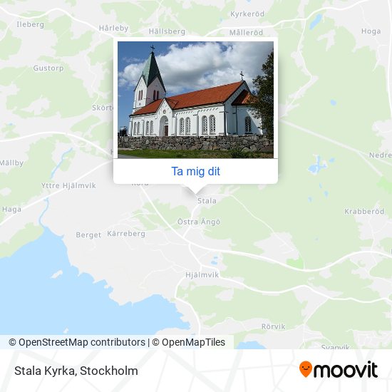 Stala Kyrka karta