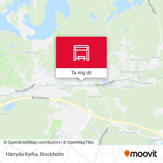 Härryda Kyrka karta