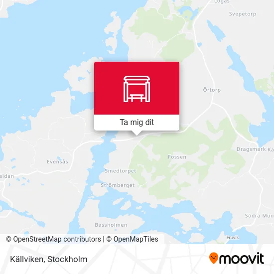 Källviken karta